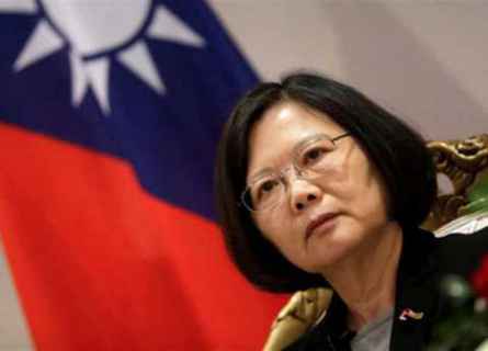 زعيمة تايوان تدعو الصين للتراجع عن استخدام القوة ضد بلادها 