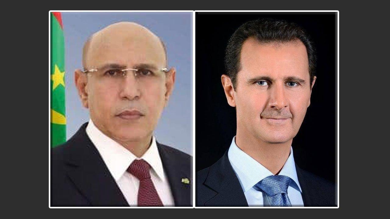 رسالة من الرئيس الأسد للرئيس الموريتاني نقلها المقداد هاتفيا لنظيره الموريتاني 