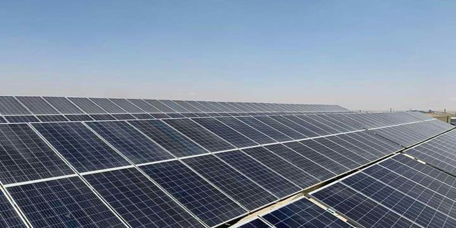 120 ميغاواط ...إنتاج المشروع الاستثماري للكهرباء من الطاقة الشمسية 