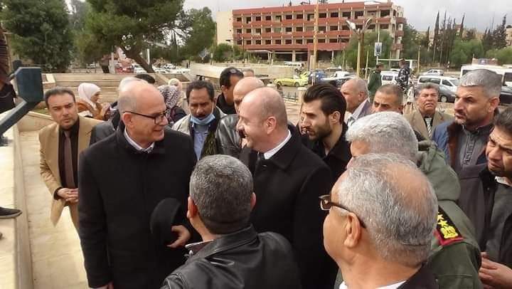 وزير السياحة يتفقد عددا من المشاريع السياحية في درعا 