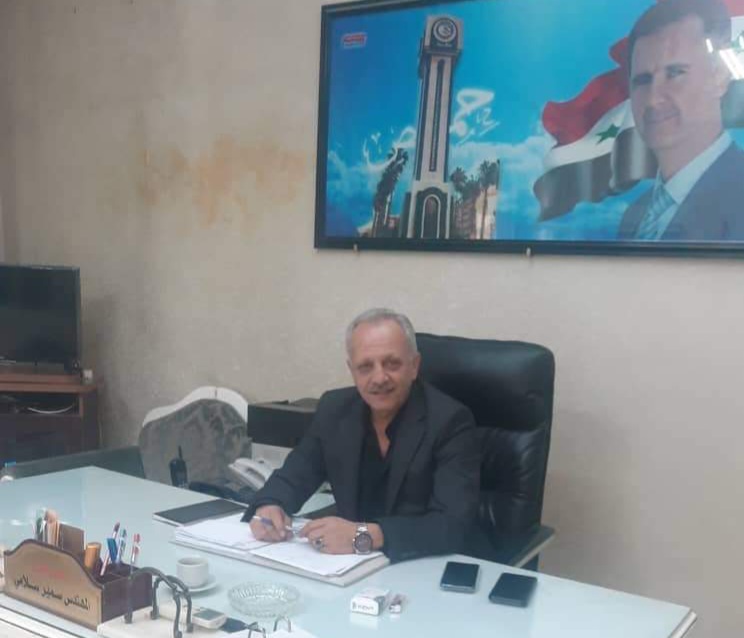 لقاء مع مدير فرع المؤسسة السورية للحبوب بحمص 
