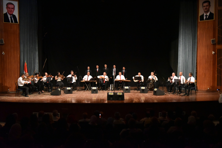 فرقة نادي دوحة الميماس تحيي اليوم الثاني من الاحتفالية باليوم العالمي للموسيقى في حمص 