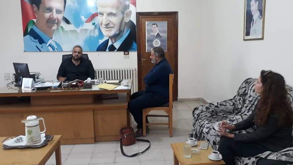 لقاء مع مدير فرع السورية للمخابز بحمص 