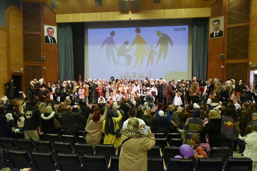 تحت شعار ( أنت قادر ) حمص تحتفل باليوم العالمي للإعاقة 