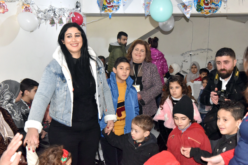 احتفالية للأطفال ذوي الاحتياجات الخاصة في معهد ألفا بحمص 