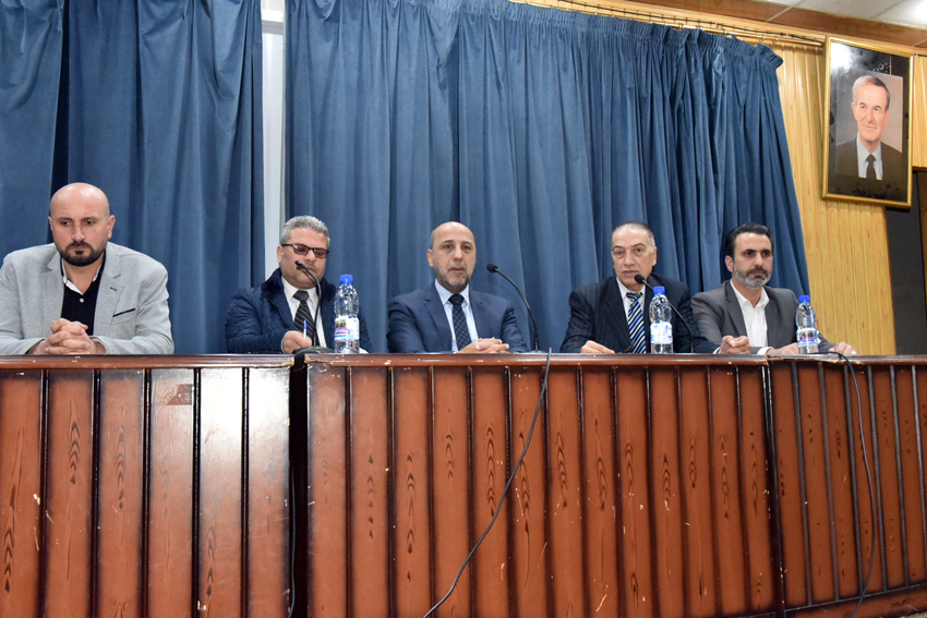 مجلس محافظة حمص يعقد جلسته الأولى من اجتماع الدورة العادية الثانية لعام ٢٠٢٣ 
