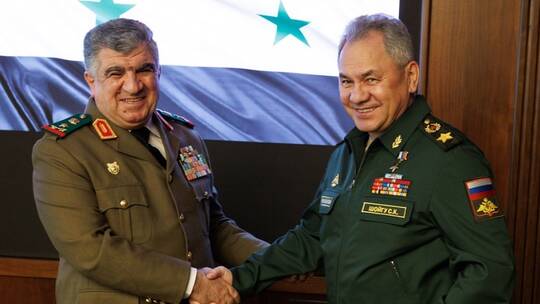 وزيري الدفاع، السوري والروسي يبحثان التعاون العسكري 