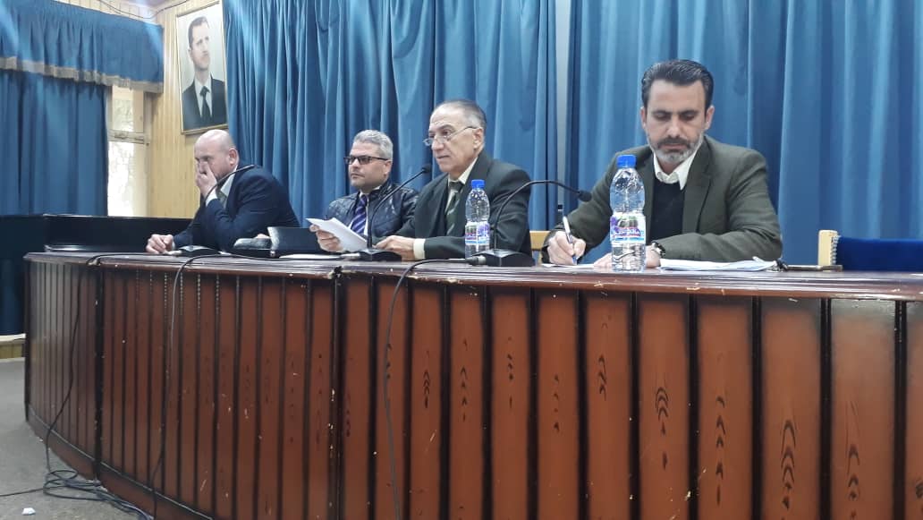 مجلس محافظة حمص يعقد جلسته الثالثة من الدورة العادية الثانية لعام ٢٠٢٣ 
