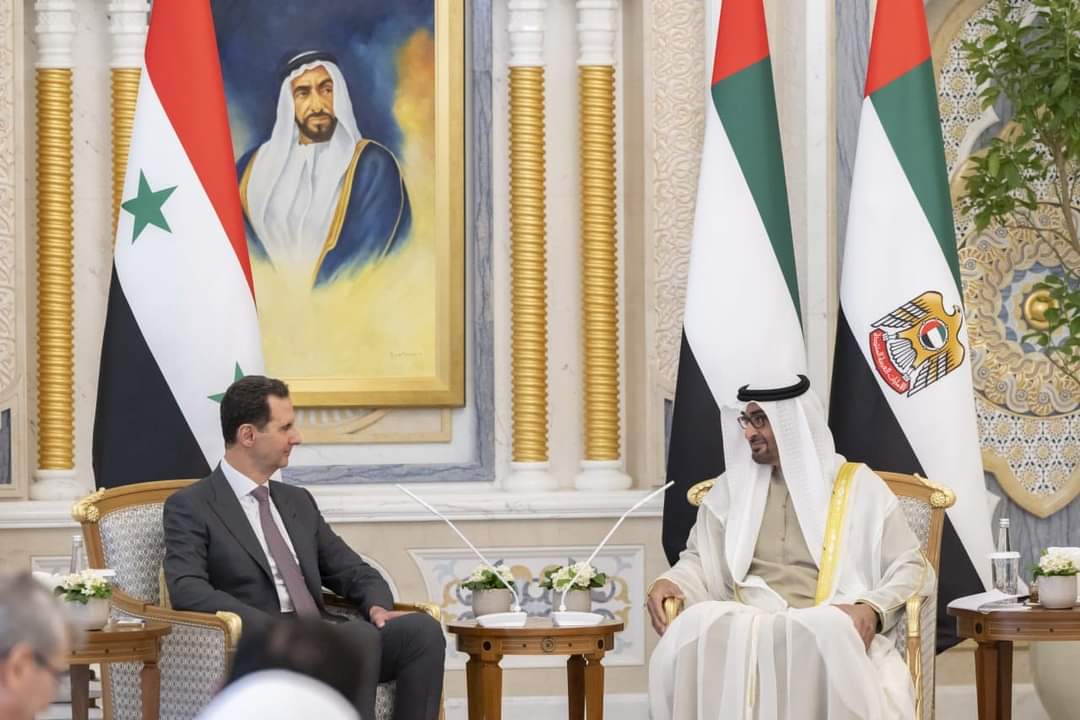 الرئيس الأسد في زيارة إلى الإمارات 