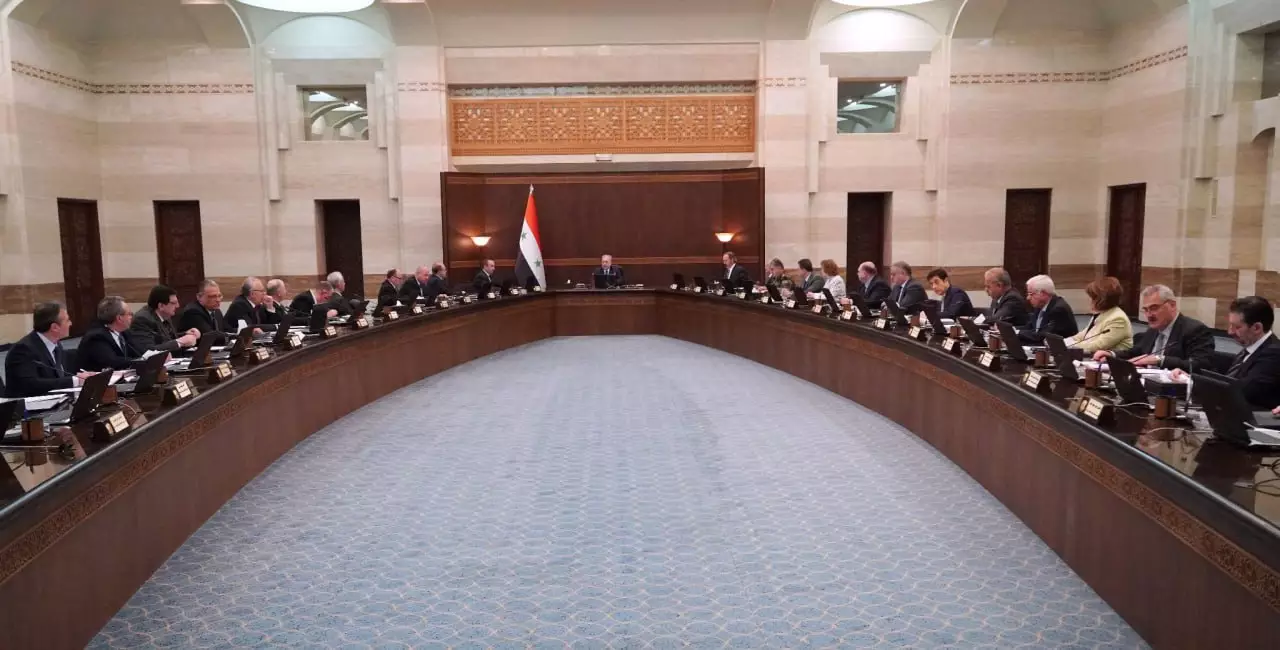 سورية - جلسة مجلس الوزراء 