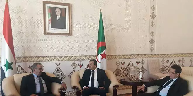 وزير النفط السوري يبدأ زيارة عمل إلى الجزائر لتعزيز التعاون المشترك في مجال الطاقة 