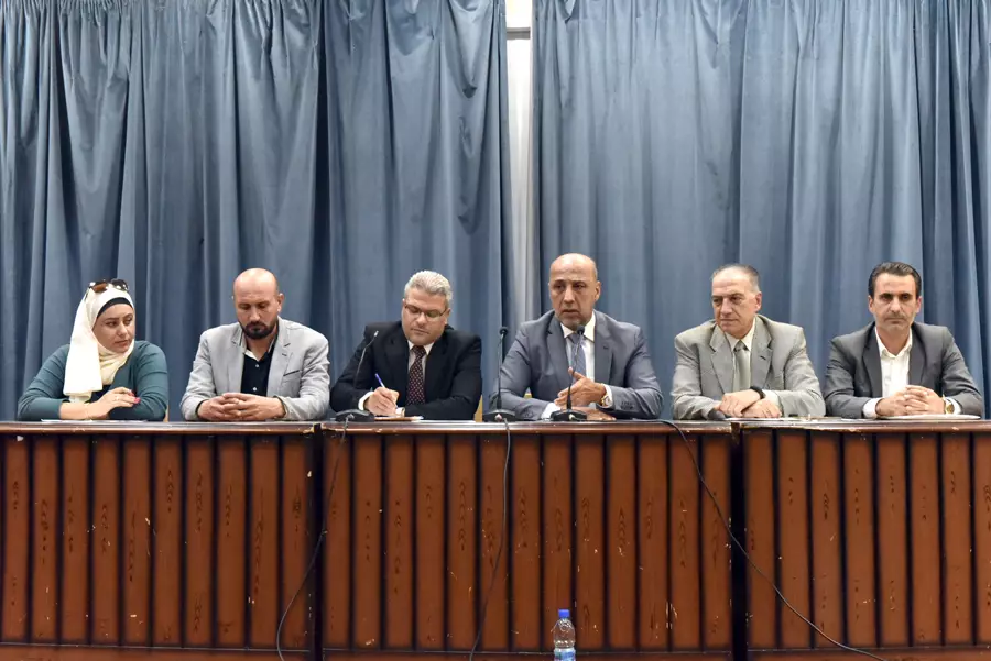 مجلس محافظة حمص يعقد جلسته الأولى من اجتماع الدورة العادية السادسة لعام ٢٠٢٣ 