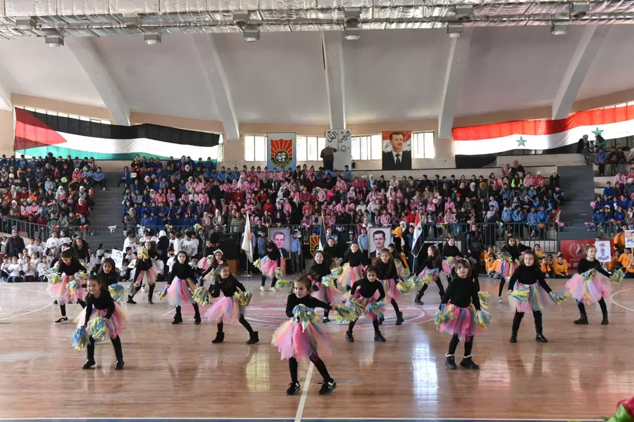 فرع طلائع البعث بحمص يقيم المهرجان الرياضي المركزي حمص: 