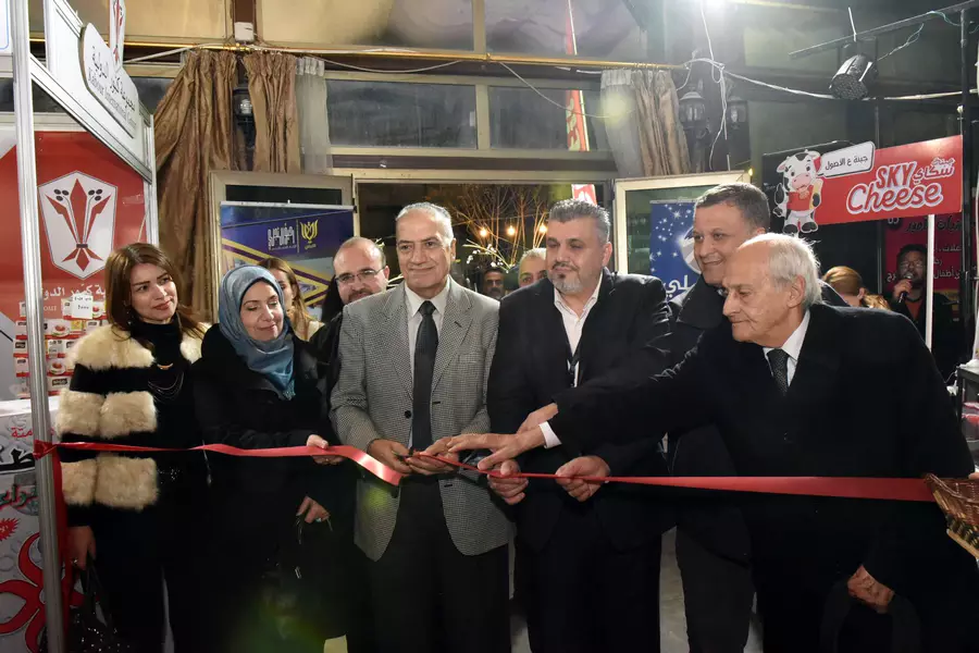 بمشاركة٤٠ شركة، افتتاح مهرجان التسوق، أعياد الميلاد ١ في حمص
