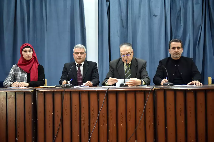 مجلس محافظة حمص يعقد جلسته الأولى من اجتماع الدورة العادية ( الثانية) لعام ٢٠٢٤ 